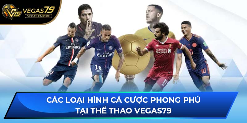 Các loại hình cá cược phong phú tại thể thao VEGAS79